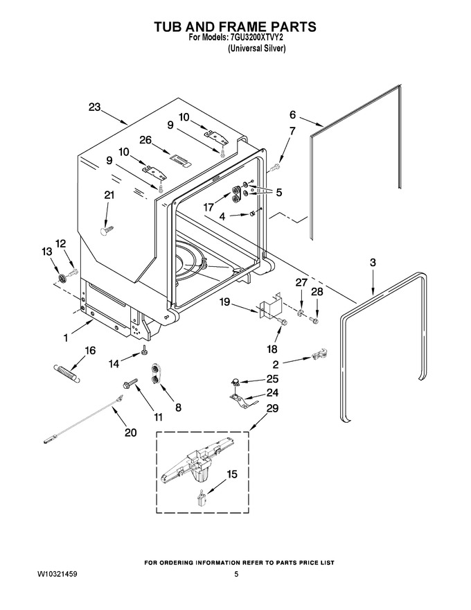 Diagram for 7GU3200XTVY2