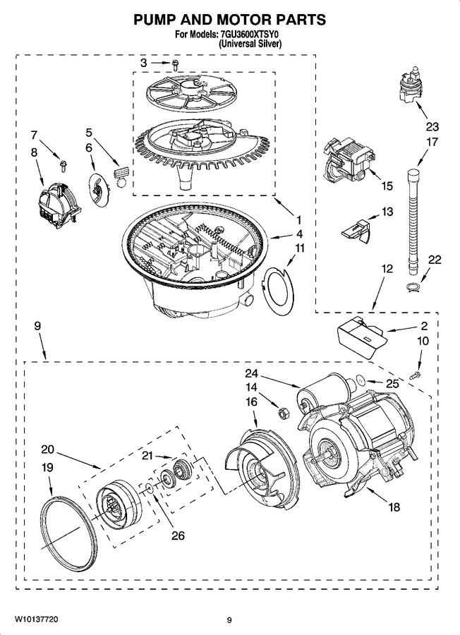 Diagram for 7GU3600XTSY0