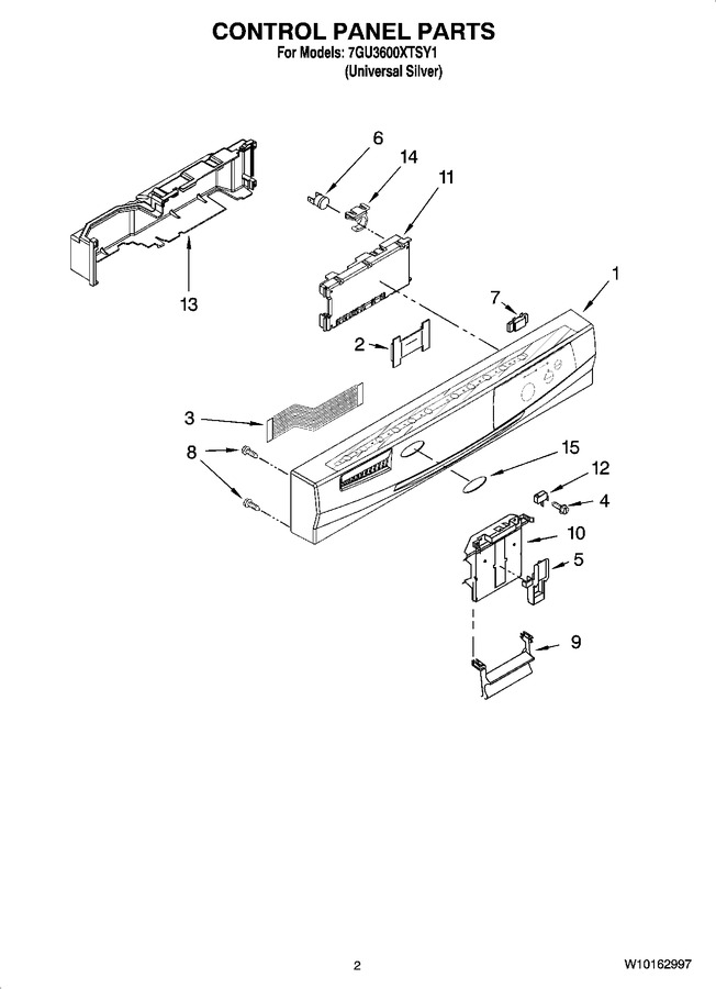 Diagram for 7GU3600XTSY1