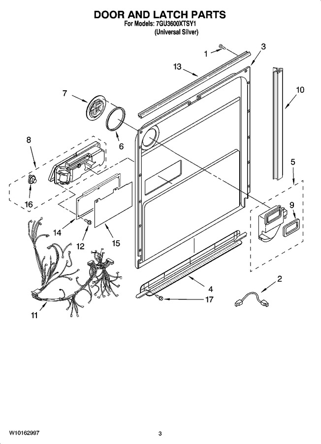 Diagram for 7GU3600XTSY1