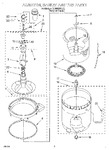 Diagram for 03 - Agitator, Basket And Tub