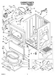 Diagram for 02 - Cabinet Parts