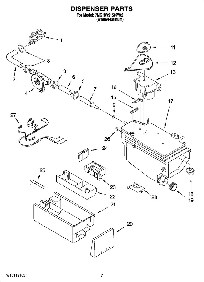 Diagram for 7MGHW9150PW2