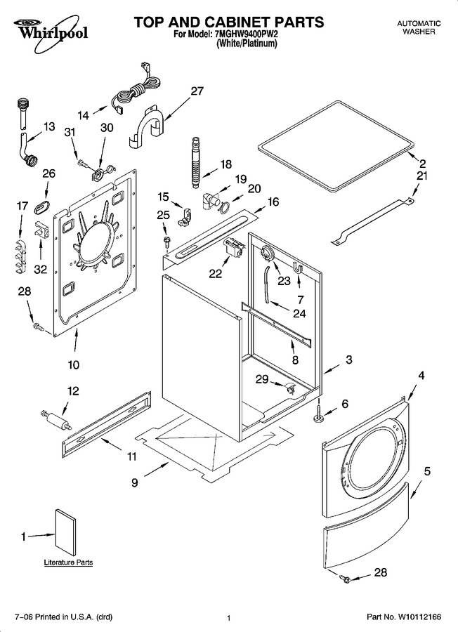 Diagram for 7MGHW9400PW2