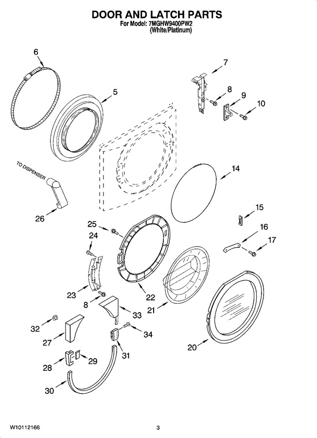 Diagram for 7MGHW9400PW2