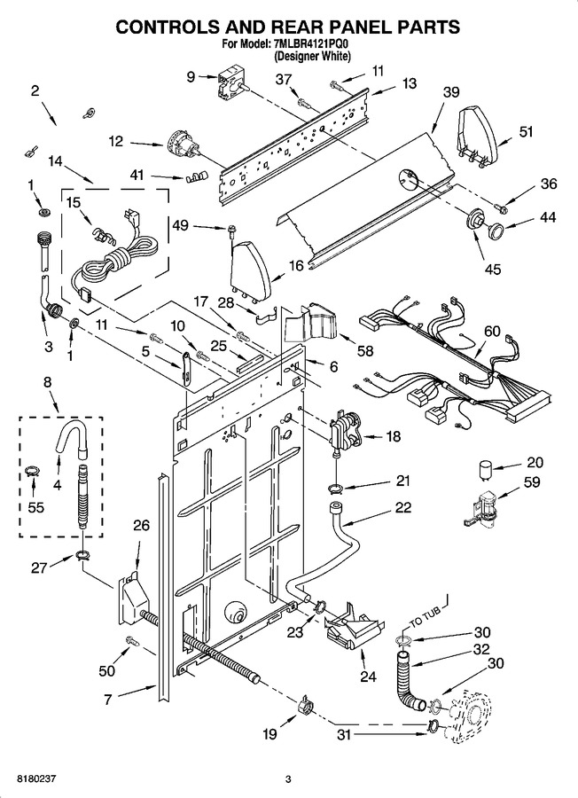 Diagram for 7MLBR4121PQ0