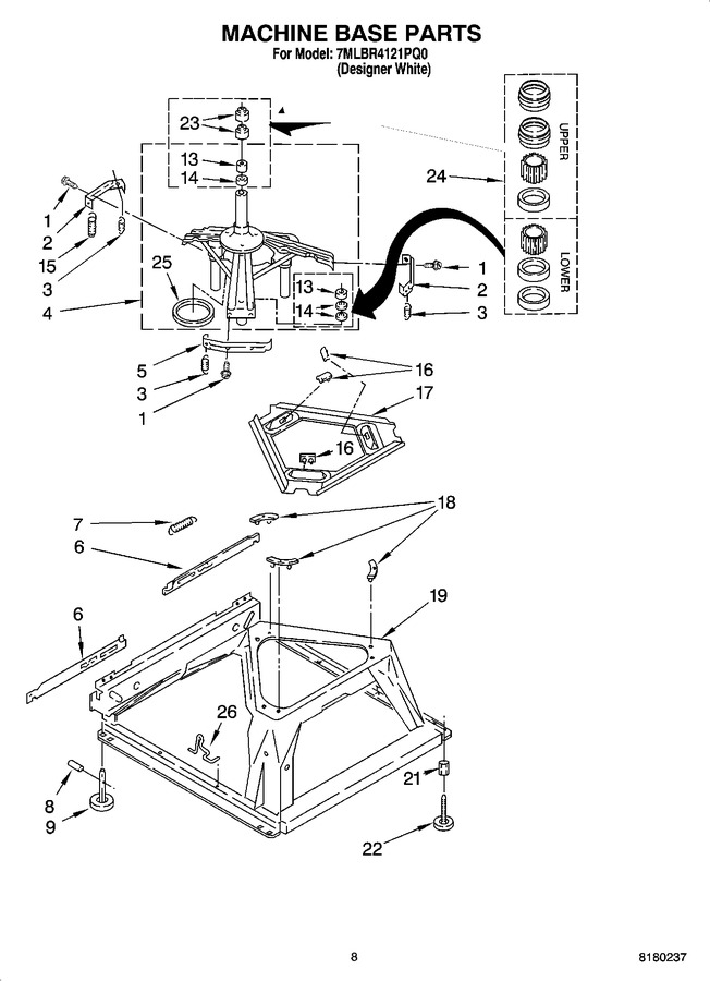 Diagram for 7MLBR4121PQ0
