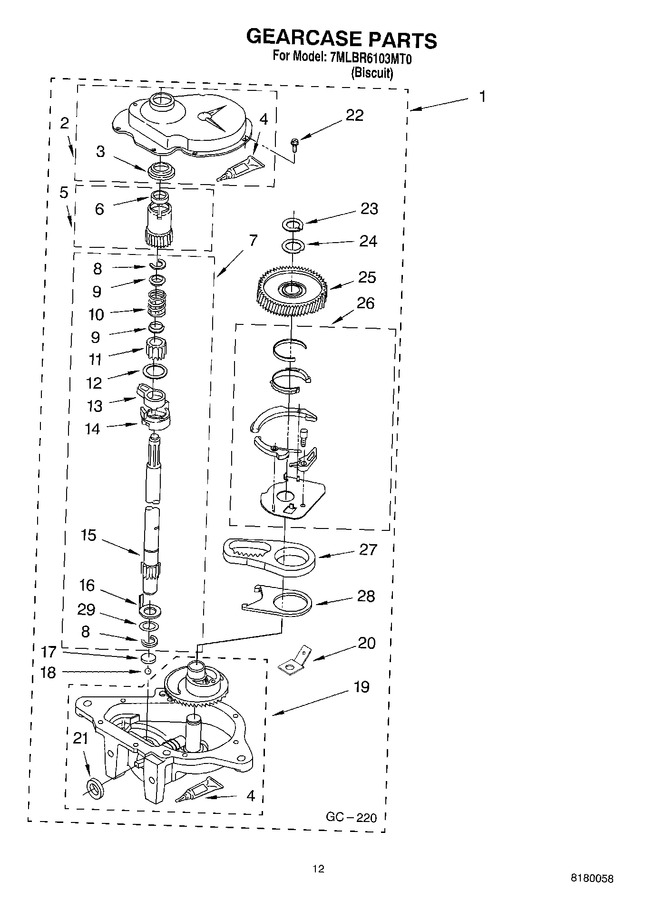 Diagram for 7MLBR6103MT0