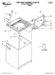 Diagram for 01 - Top And Cabinet Parts