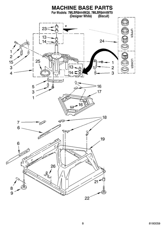 Diagram for 7MLBR8444MT0