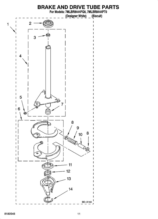 Diagram for 7MLBR8444PT0