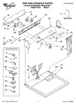 Diagram for 01 - Top And Console Parts