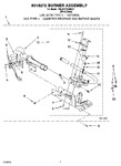 Diagram for 04 - 8318272 Burner Assembly