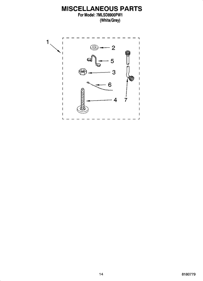 Diagram for 7MLSD8900PW1