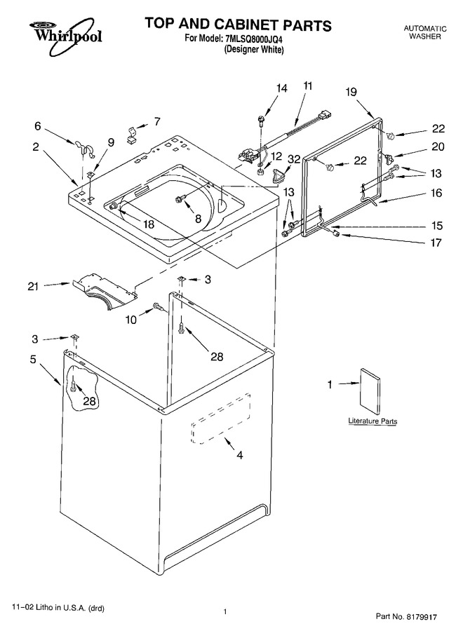 Diagram for 7MLSQ8000JQ4