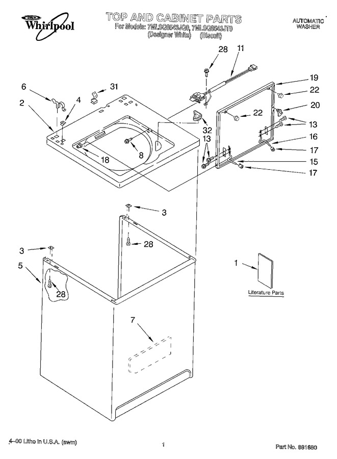 Diagram for 7MLSQ8543JQ0