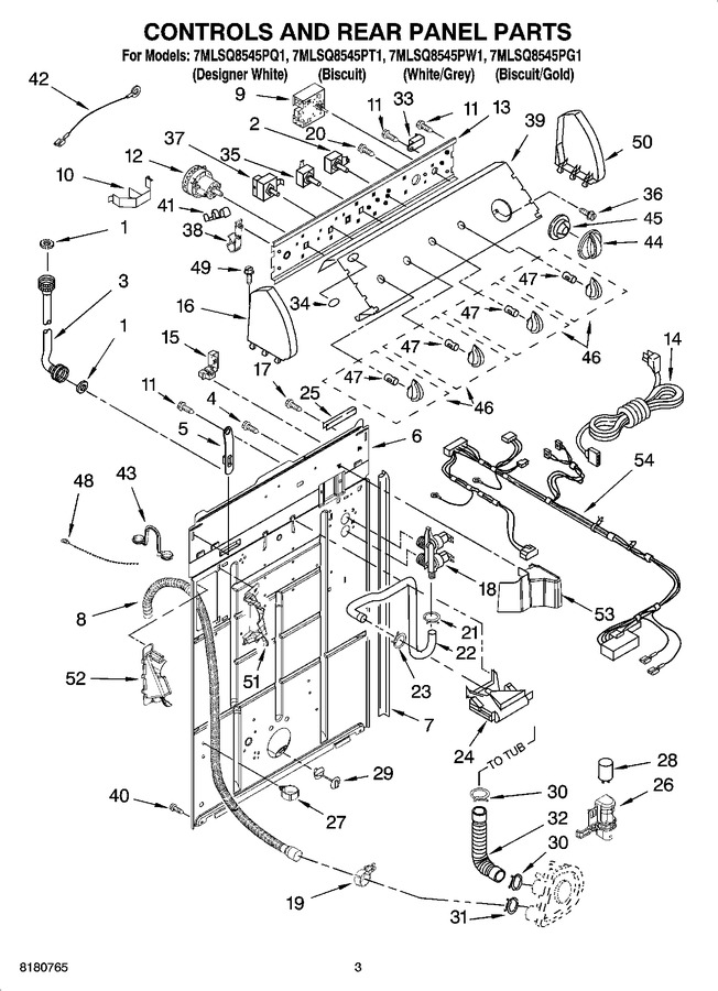 Diagram for 7MLSQ8545PT1