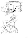 Diagram for 05 - Machine Base Parts