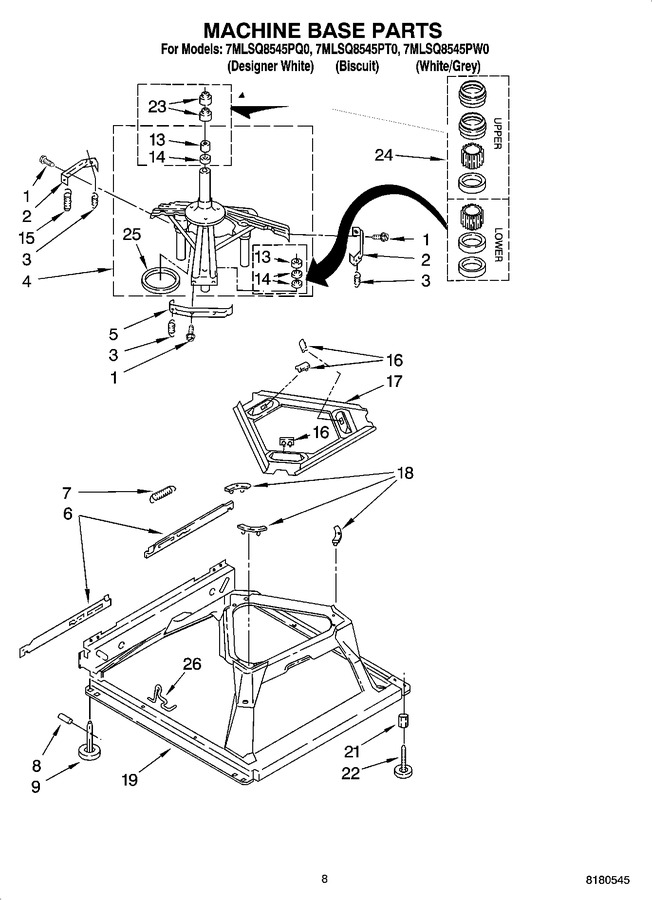 Diagram for 7MLSQ8545PT0