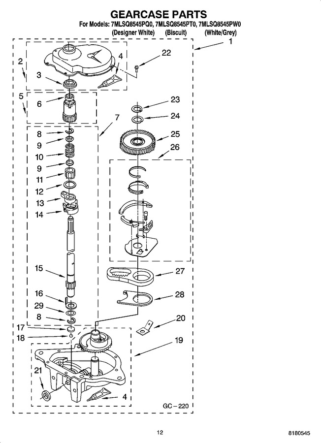 Diagram for 7MLSQ8545PT0