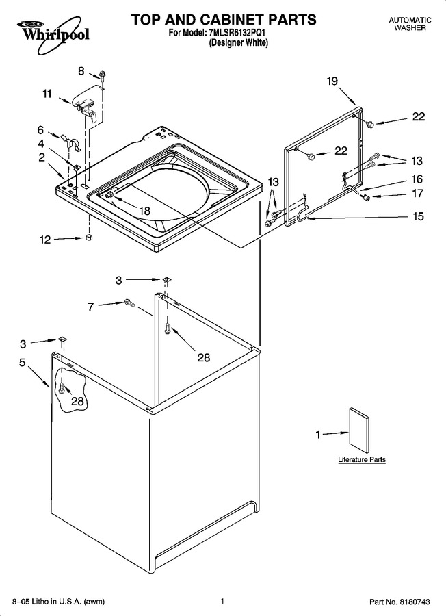 Diagram for 7MLSR6132PQ1