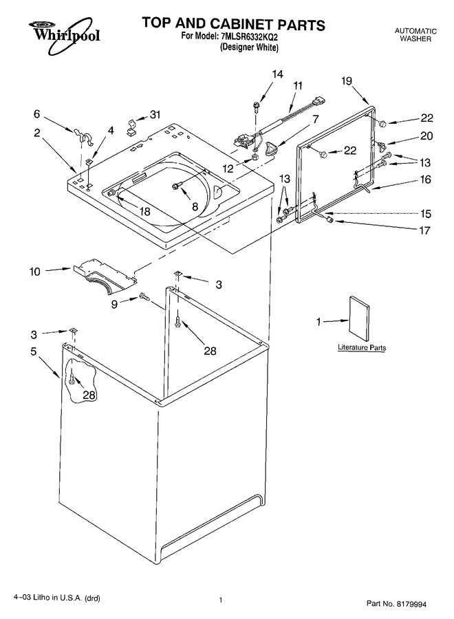Diagram for 7MLSR6332KQ2