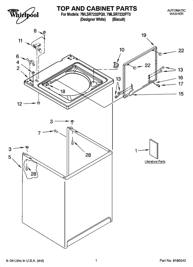 Diagram for 7MLSR7232PQ0