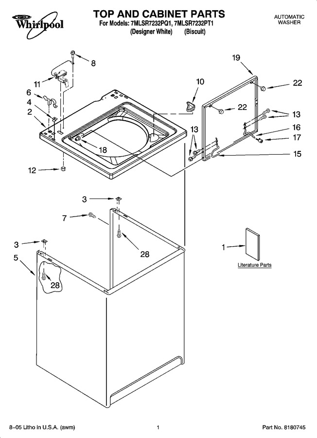 Diagram for 7MLSR7232PT1