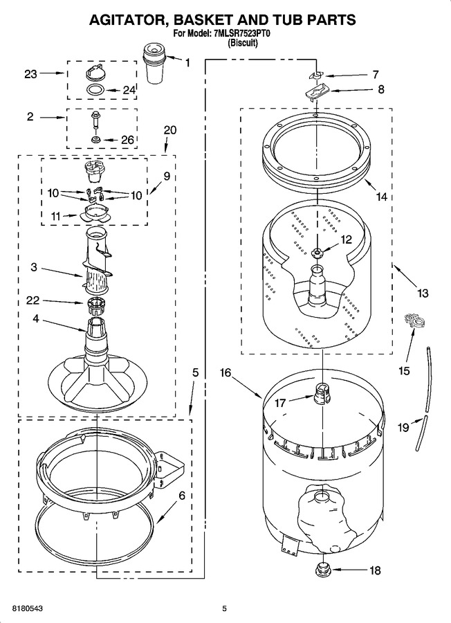 Diagram for 7MLSR7523PT0