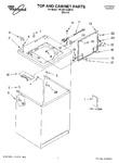 Diagram for 01 - Top And Cabinet Parts