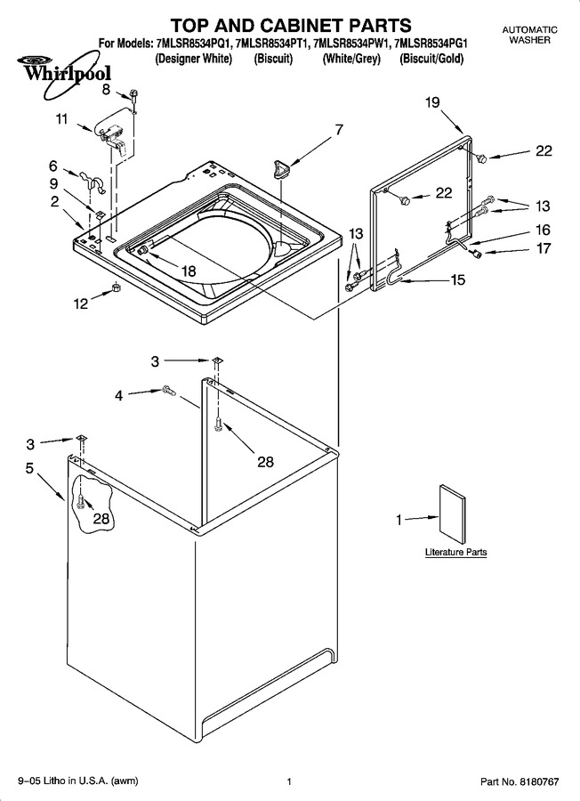 Diagram for 7MLSR8534PW1