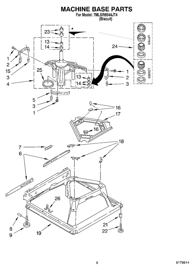 Diagram for 7MLSR8544JT4