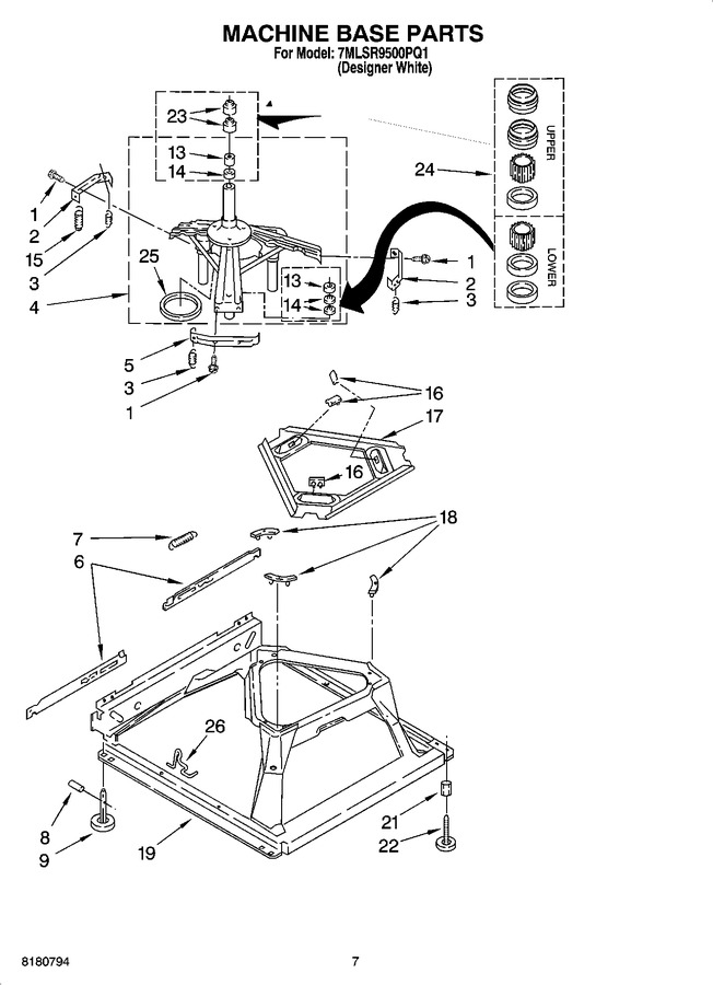 Diagram for 7MLSR9500PQ1