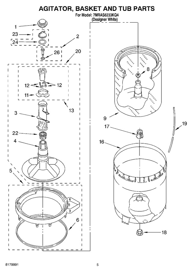Diagram for 7MRAS6233KQ4
