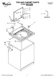 Diagram for 01 - Top And Cabinet Parts