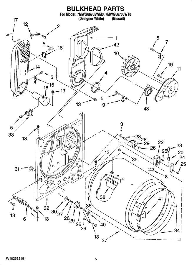 Diagram for 7MWG66705WM0