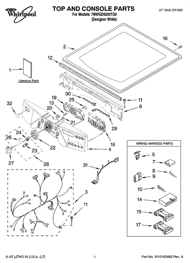Diagram for 7MWGD9200TQ0