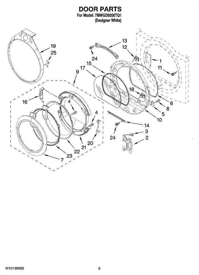 Diagram for 7MWGD9200TQ1