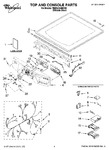 Diagram for 01 - Top And Console Parts