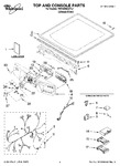 Diagram for 01 - Top And Console Parts