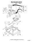 Diagram for 05 - Machine Base Parts