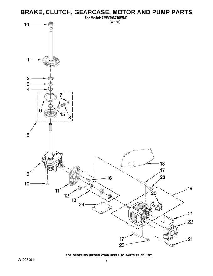 Diagram for 7MWT96710WM0