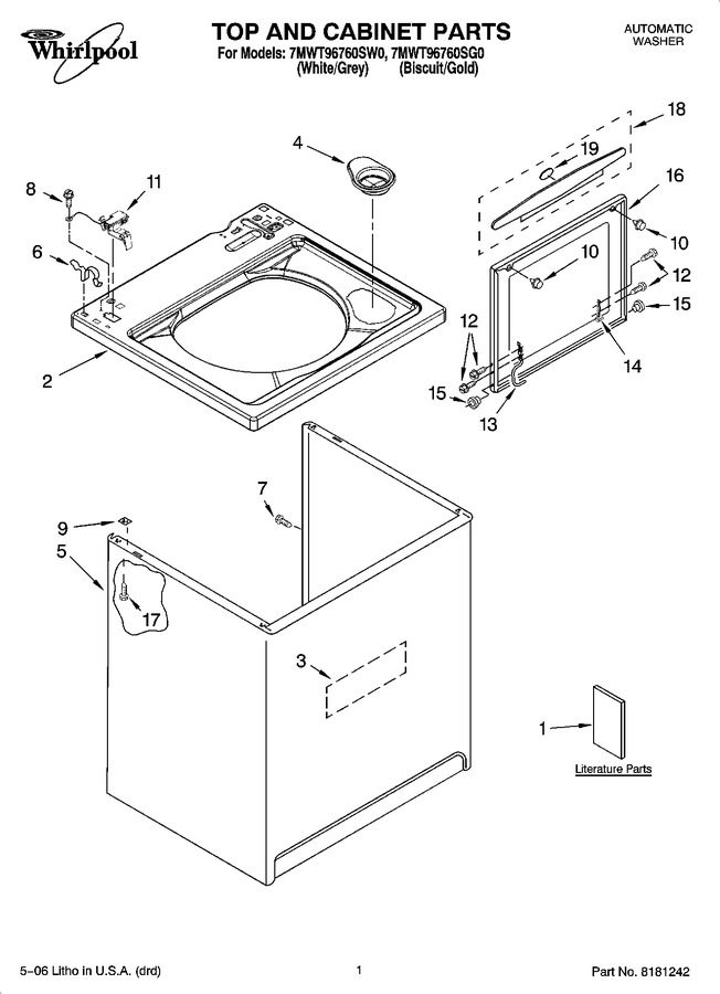 Diagram for 7MWT96760SG0