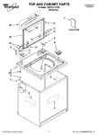 Diagram for 01 - Top And Cabinet Parts