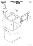 Diagram for 01 - Top And Cabinet Parts