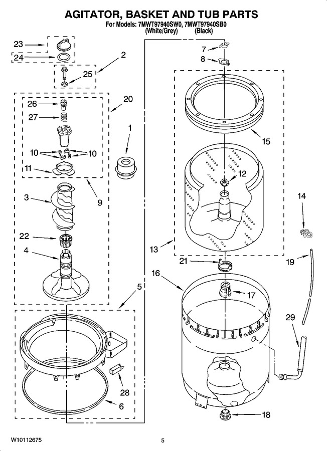 Diagram for 7MWT97940SW0