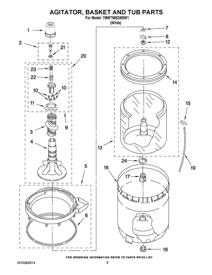 Diagram for 7MWT98825WW1