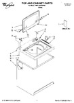 Diagram for 01 - Top And Cabinet Parts