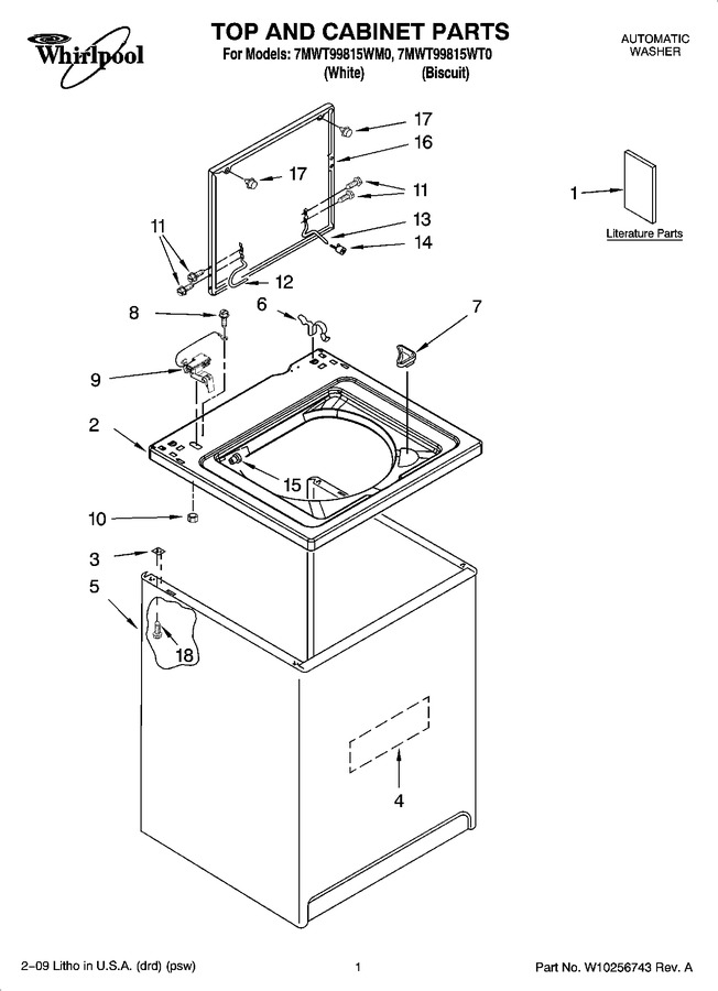 Diagram for 7MWT99815WM0