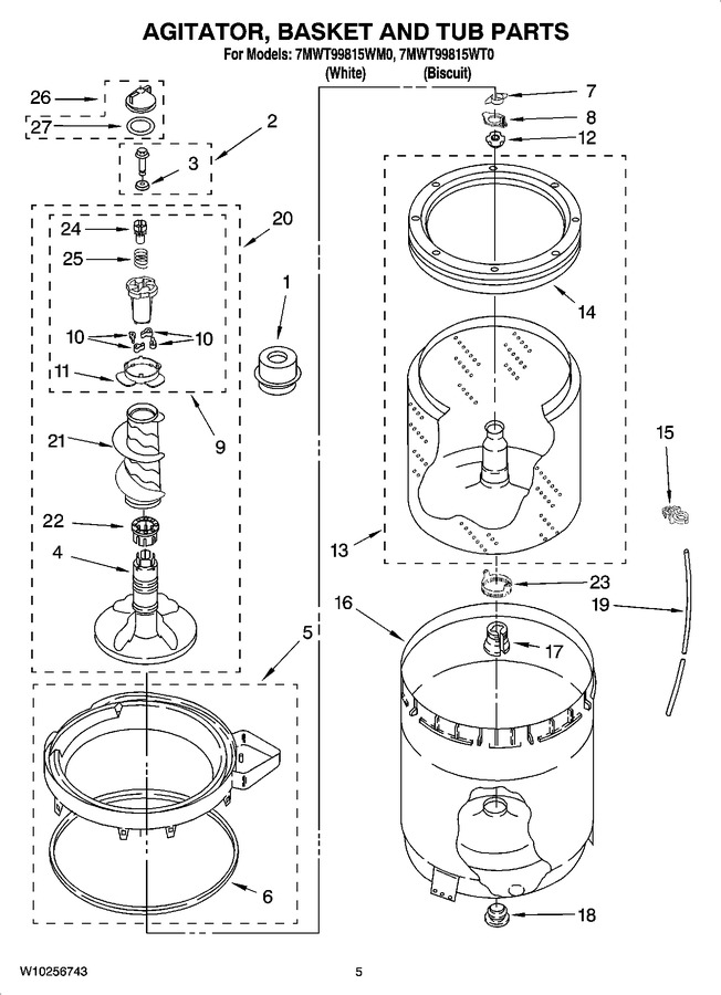 Diagram for 7MWT99815WM0